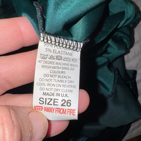 NWT Jaded Rose women’s Elegant Green Velvet Halter Dress plus size 26 - Picture 7 of 12